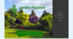 Desktop Screenshot of jardin-passion-paysagiste.com